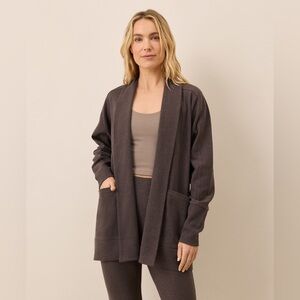 PACT Organic Airplane Wrap Cardigan Large